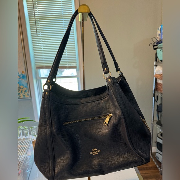 Coach dark blue Leather Women's Bag - Picture 1 of 11